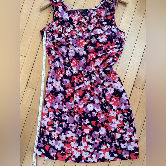Banana Republic Pink & Purple Floral Dress, Size 2 💥2/$15 or $3/$20💥 - Picture 8 of 10
